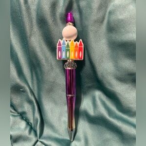 Colorful Crayon Design Pen